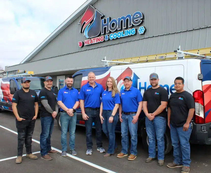 Home Heating & Cooling team picture